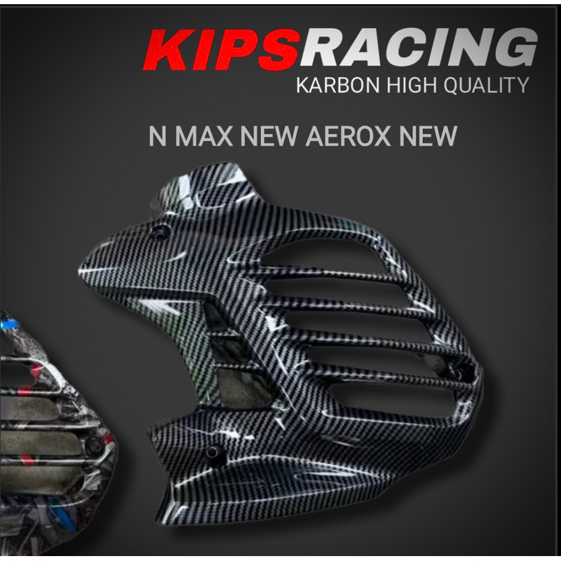 ID COVER RADIATOR NMAX NEW CARBON / FORGED CARBON NMAX NEW 2020-2024 VARIASI NMAX NEW