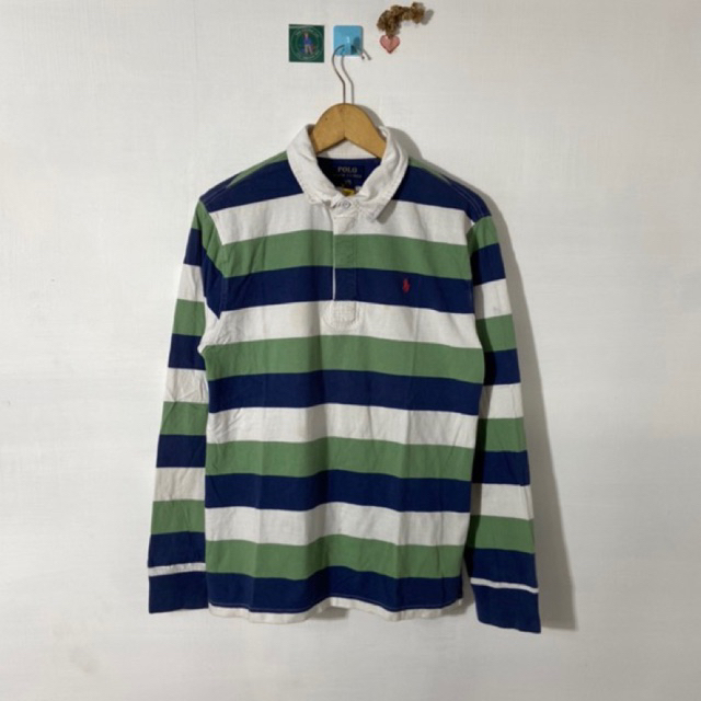 POLO RUGBY RALPH LAUREN STRIPE SECOND