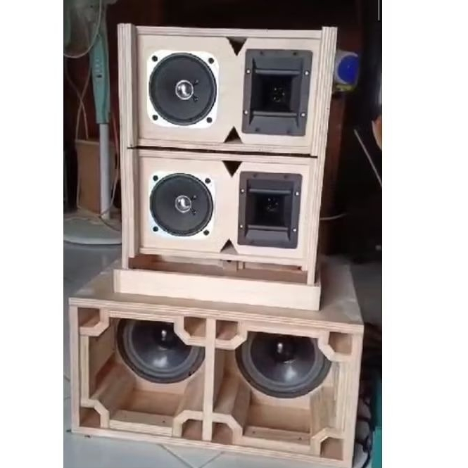 Paket Sound Miniatur Siap Bunyi 6 Inch Bisa Custom