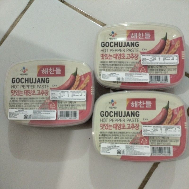 

Haechandle Saus Gochujang Halal - Pasta Cabai Korea 200g (Kemasan Baru) HOT PEPPER PASTE
