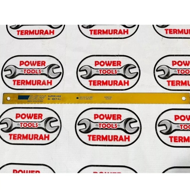 

Mata Gergaji Mesin 16" M400x25x1.25x10T BSW made ini AUSTRIA HSS GOLD