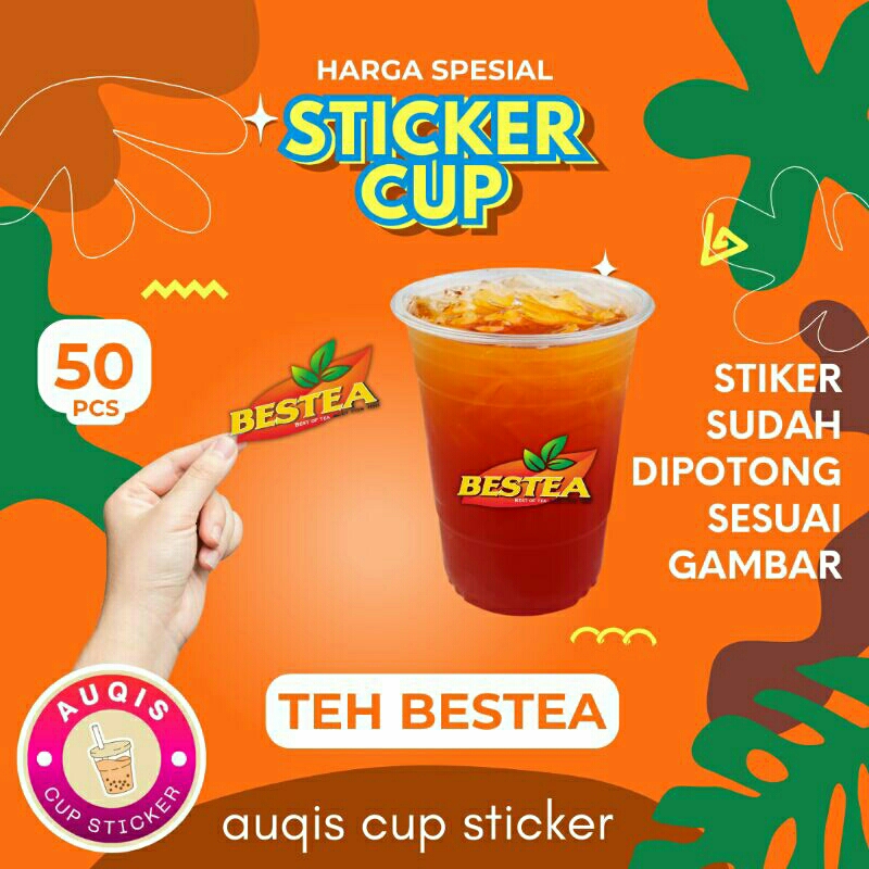 

Stiker Cup Bestea 50 pcs