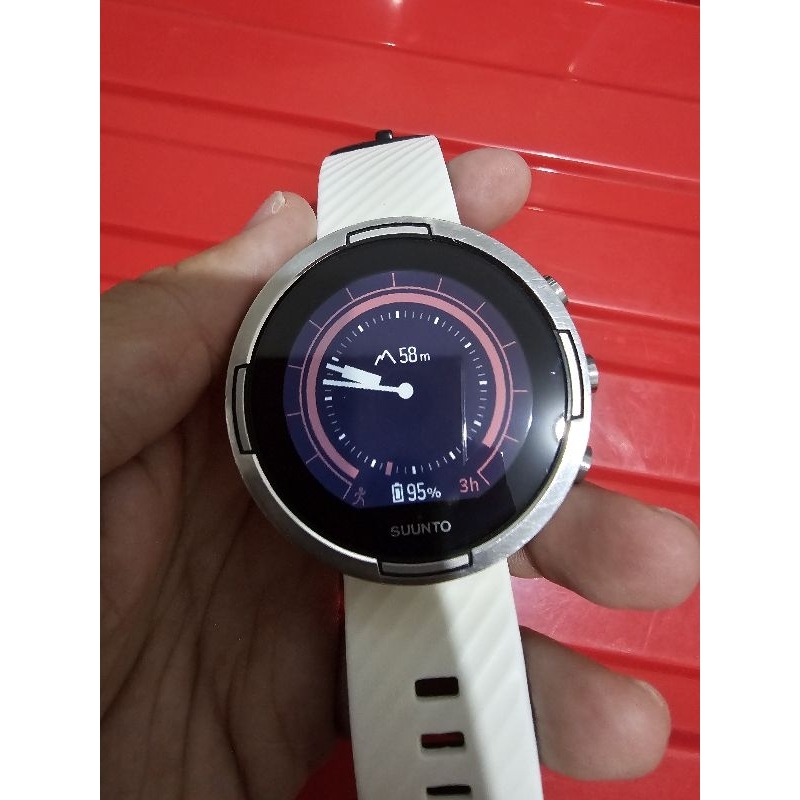 Suunto 9 Baro warna White Fullset Normal