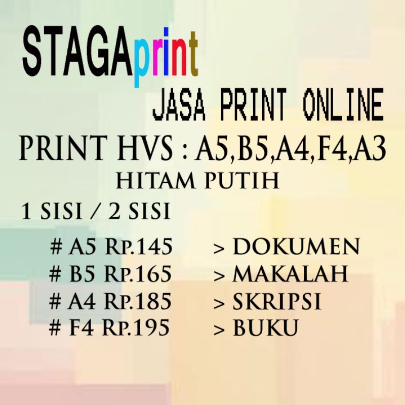 

Print A4 dua sisi