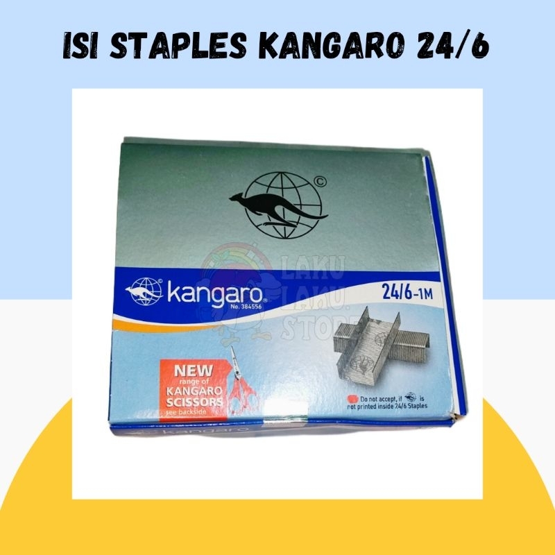 ISI STAPLES KANGARO BESAR/ ISI STAPLES NO 3/ ISI KANGARO 24/6