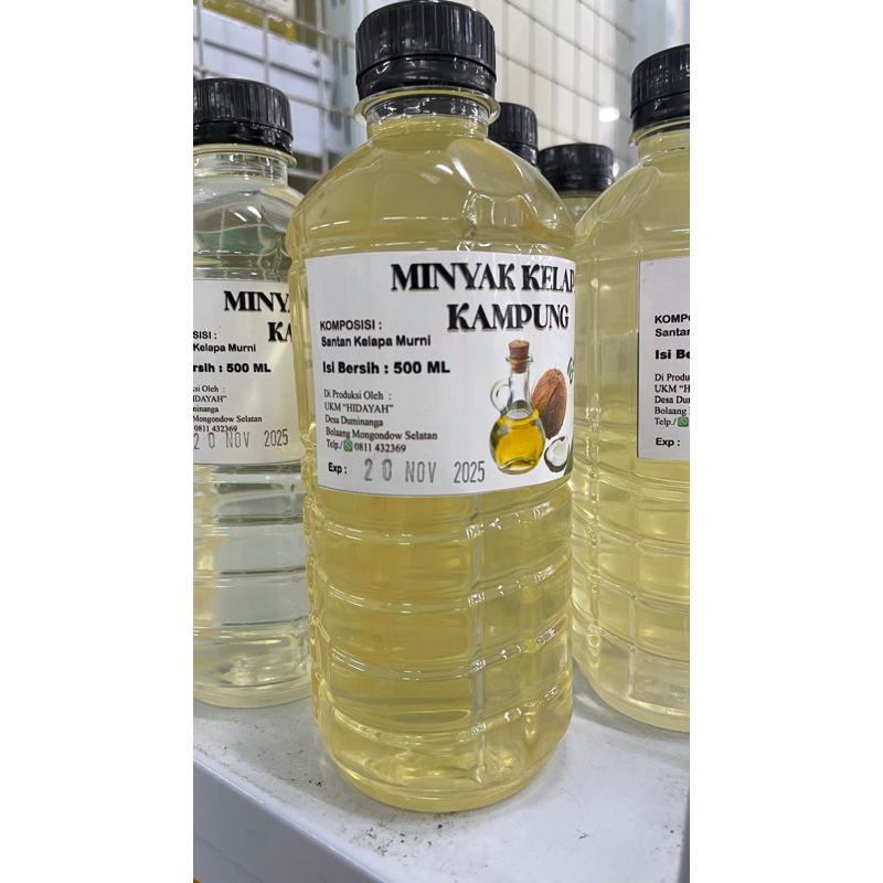 

Minyak kelapa kampung 500ml