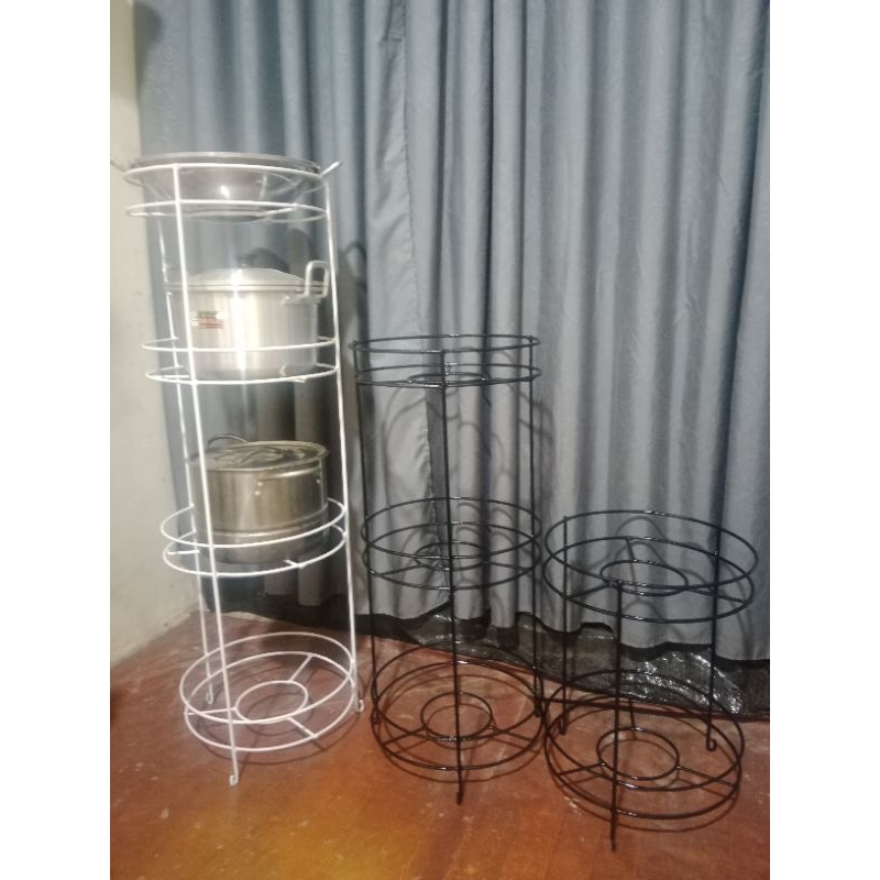 rak panci tatakan panci rak wajan rak susun