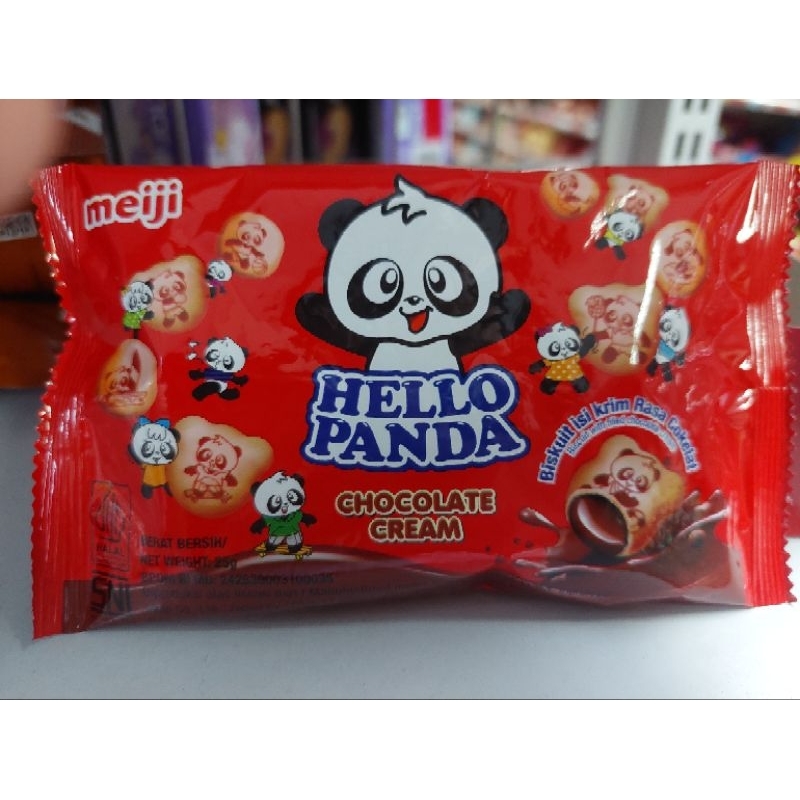 

Hello panda coklat / strawberry 25g