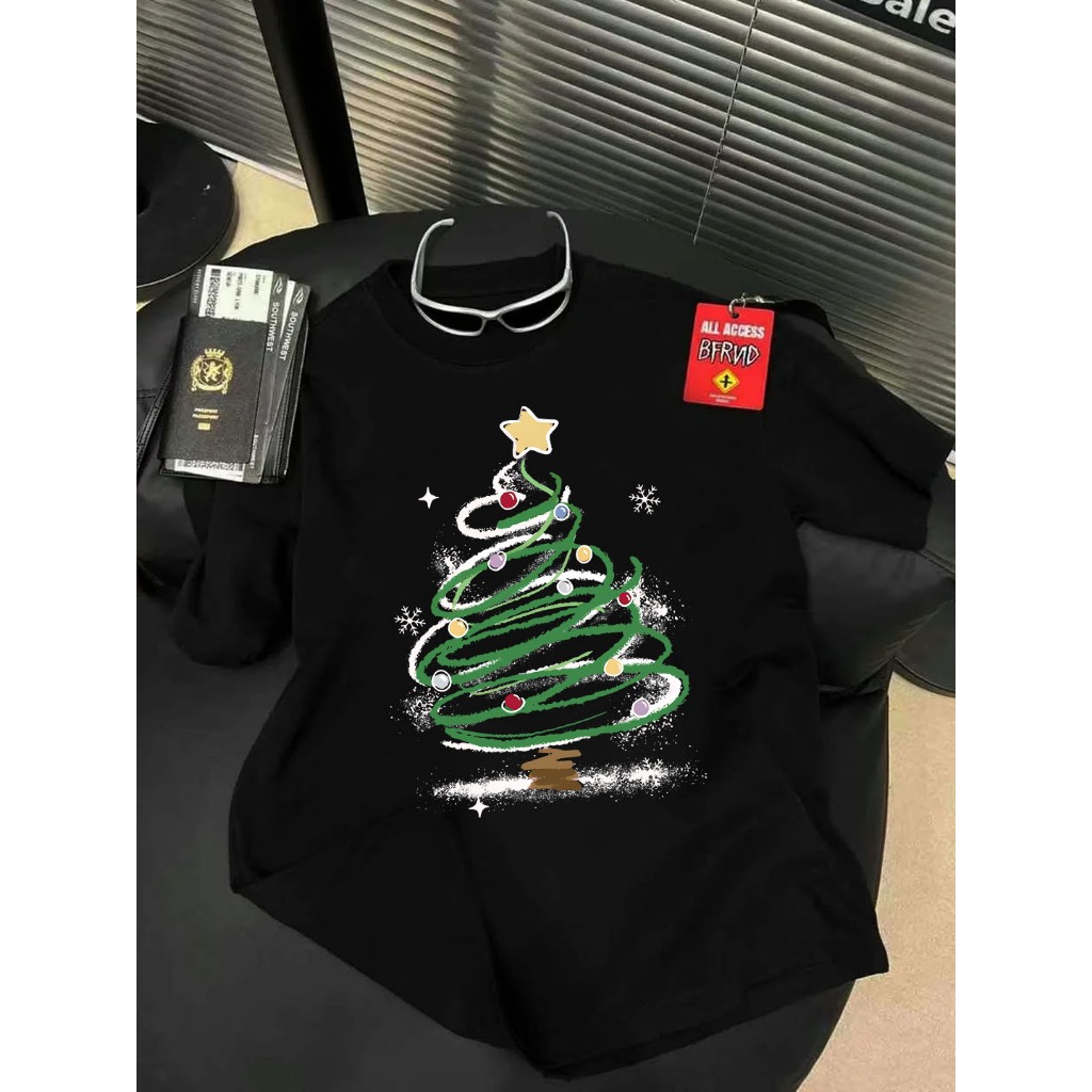 Korea Style T-shirt Oversize | Kaos Wanita Putih| Kaos pria dan wanita