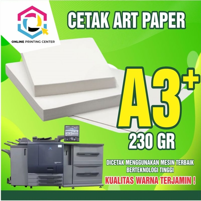 

CETAK ART PAPER A3+ 230 GR CEPAT MURAH BERKUALITAS