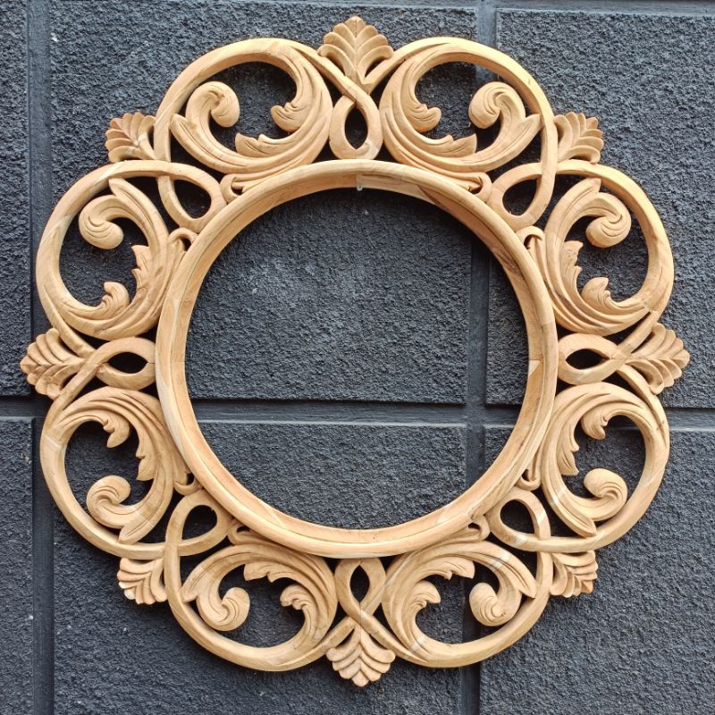 Pigura Cermin Jati Jepara