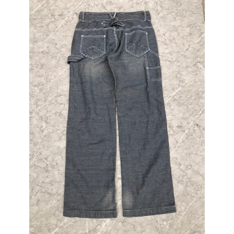 carpenter hickory buckle back jeans