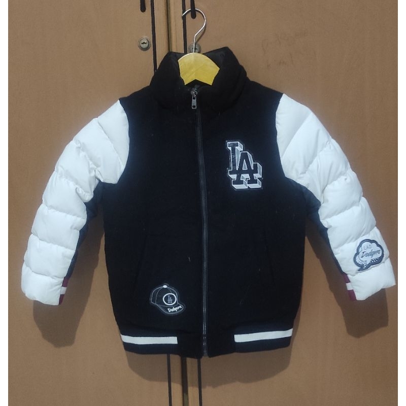 JAKET VARSITY BULANG MLB LA KIDS