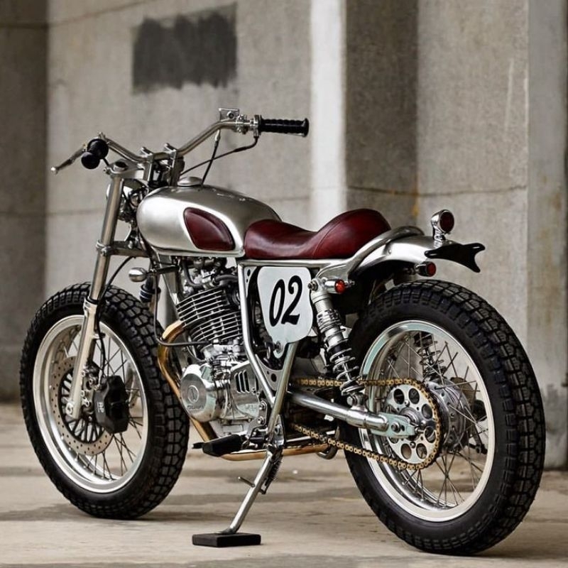 stang custom tracker tebal 2.5mm,stang trumph,stang tracker,stang camar,stang custom chopper bobber