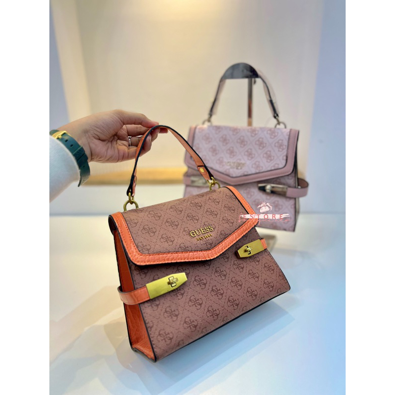 GS Zadie Logo Top Handle Bag