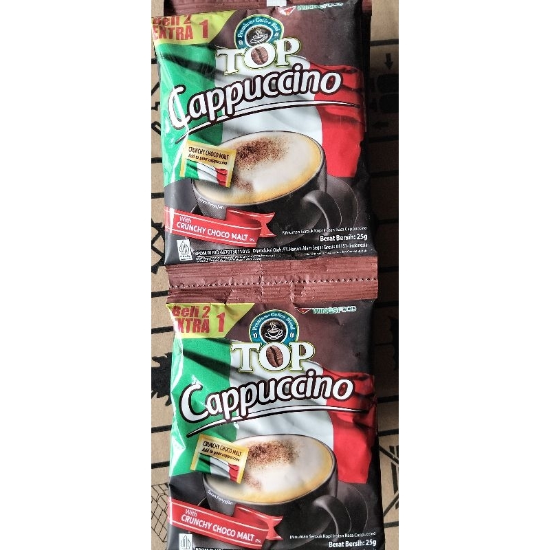 

TOP CAPPUCCINO [CRUNCHY CHOCO MALT] /15PCS/25g