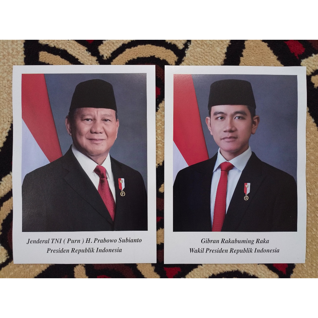 Gambar Presiden dan wakil Presiden