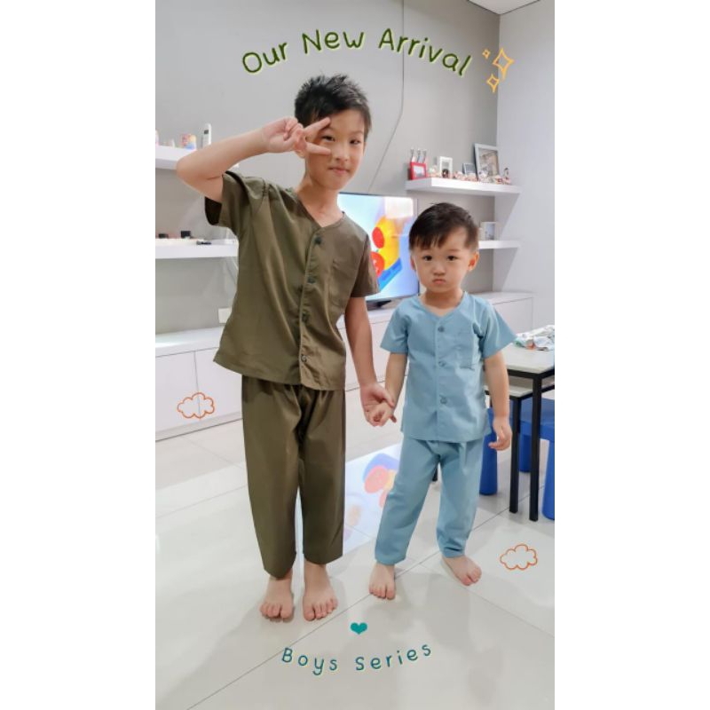 Piyama Anak Our New Arrival Boys Series Sunly