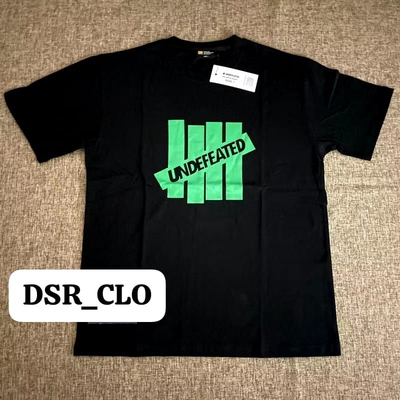 Kaos T-shirt Bape Basic Logo Undefeated Baju Kaos Undefeated Miror Premium 1:1