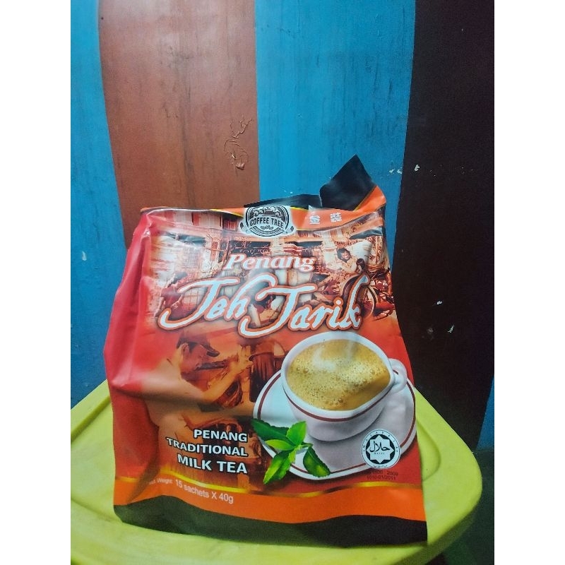 

Coffee Tree Penang Teh Tarik (15x40gr) Penang Traditional Milk Tea
