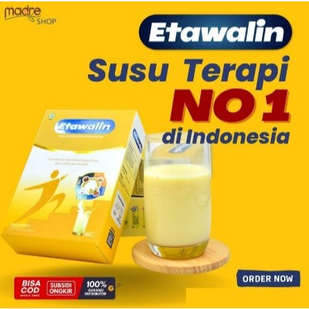 

BEST SELLER!!! ETAWALIN Original Susu Kambing Etawa Atasi Nyeri Sendi Dan Tulang Official 1 Box 200 Gr