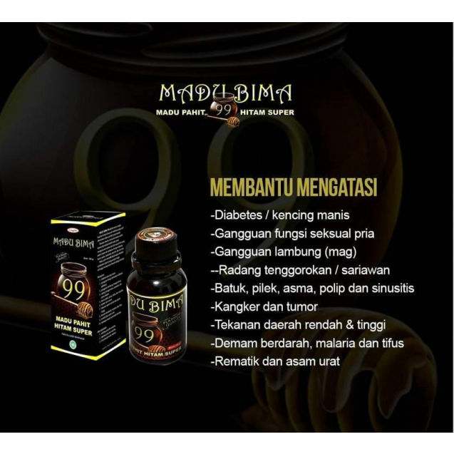 

Madu Bima Hitam 99 untuk kesuburan dan kebugaran pria