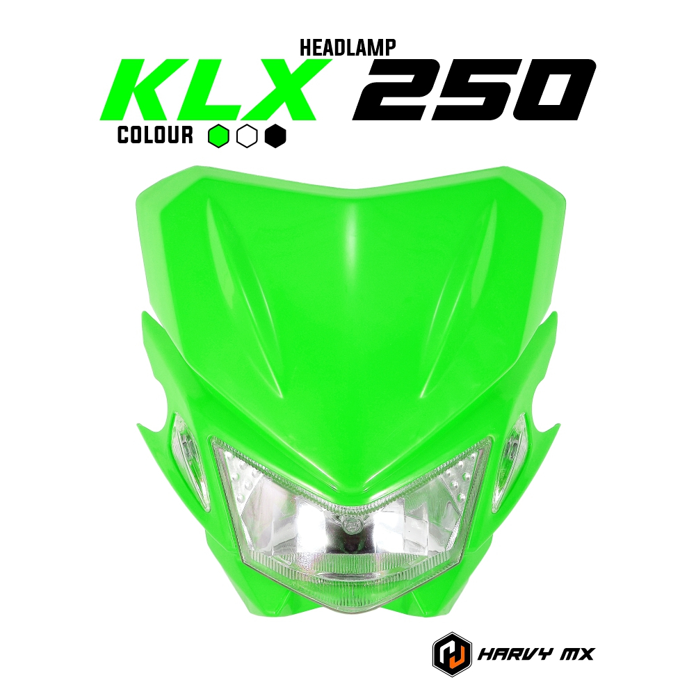 HARVYMX Headlamp Standart KLX 150 250 Tanduk
