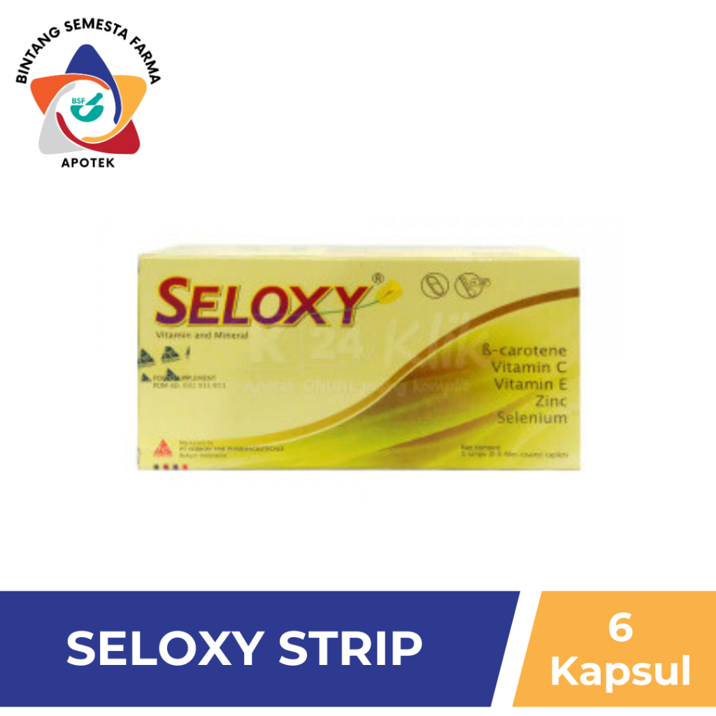 Seloxy Suplemen Kesehatan Kulit Vitamin dan Mineral