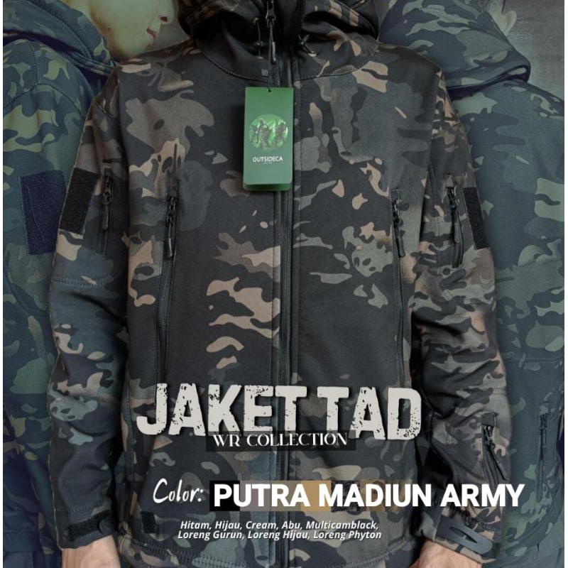 Jaket Tactical TAD (Waterproof) Import best quality / Jaket TAD Import