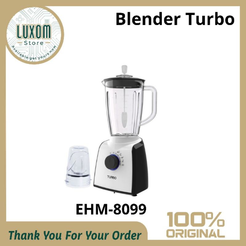 Blender Turbo EHM-8099/blender Turbo/kapasitas 2L/plastik/turbo/blender