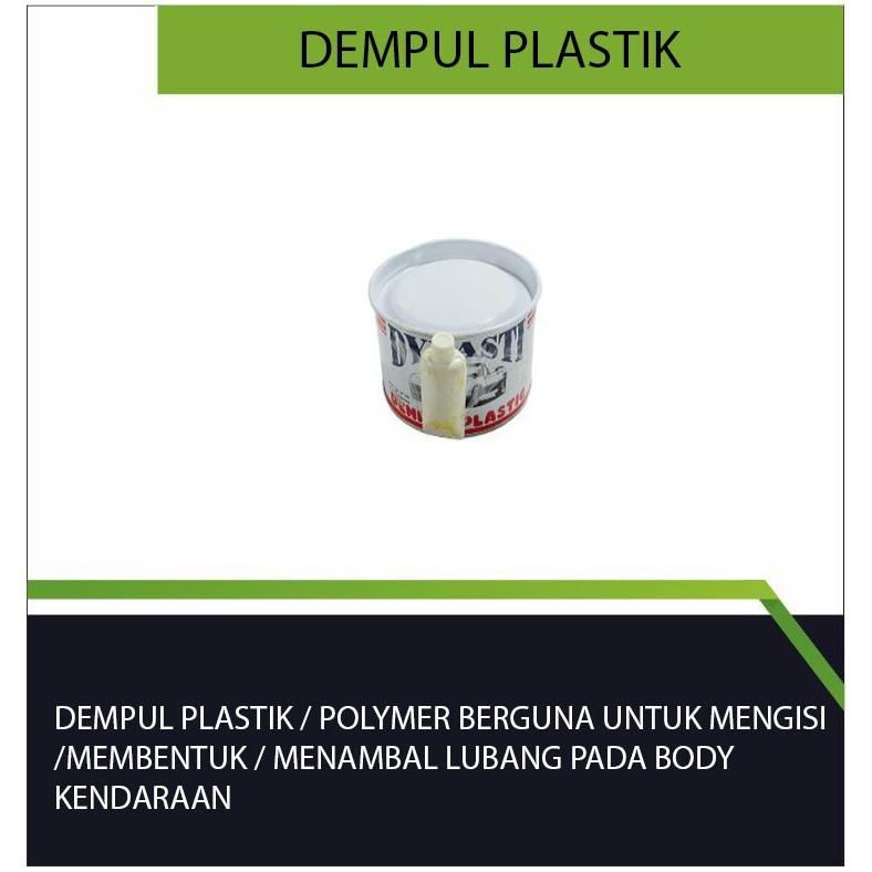 Dempul Plastik Dynasti 1KG / dempul untuk bahan plastik/Putty Plastik/Filler Plastik