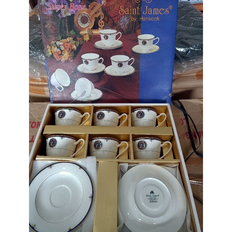 Saint James Super Bone Set Dapur dan Cangkir