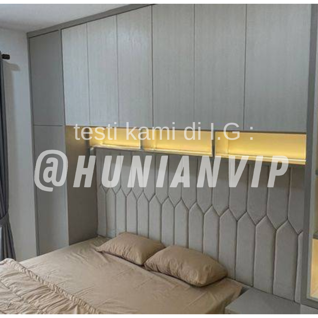 bedroom set minimalis custom - kamar set minimalis