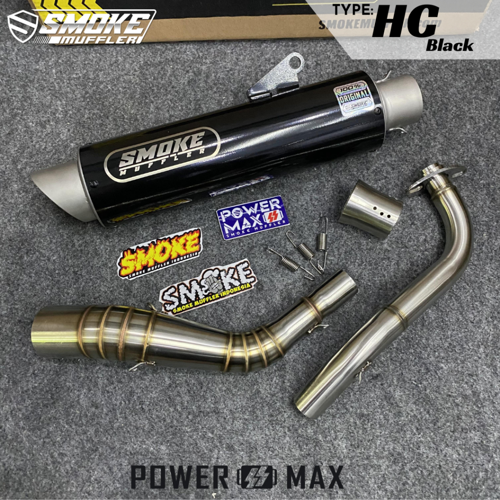 Knalpot racing yamaha nmax 155,yamaha nmax new 155 smokemuffler