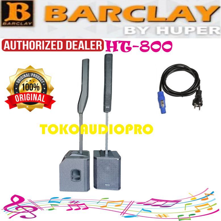 Speaker Aktif Barclay HT800 by Huper Barclay HT-800 By Huper