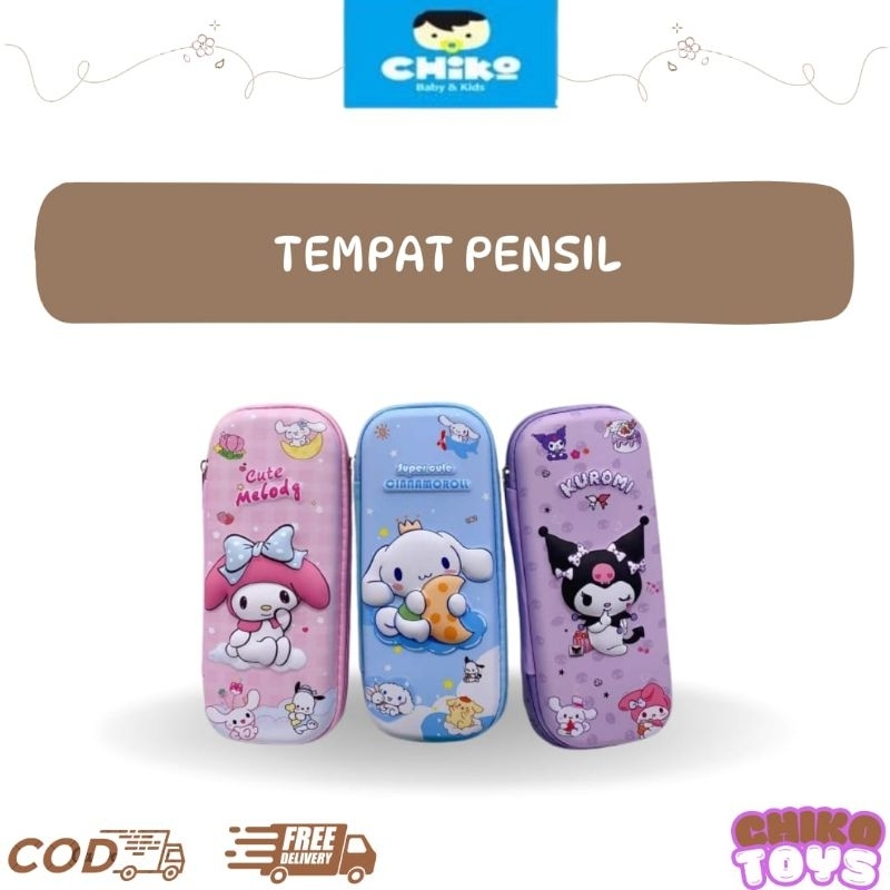 

Pensil Case Sanrio 3D