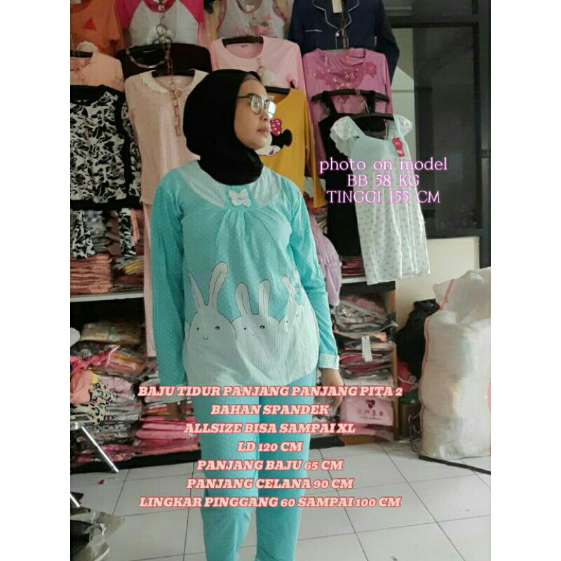 Baju tidur Dewasa Mickey Minie