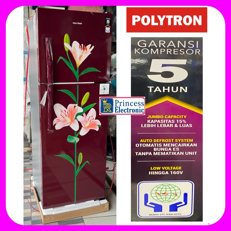 Kulkas Polytron 2 pintu PRB 237