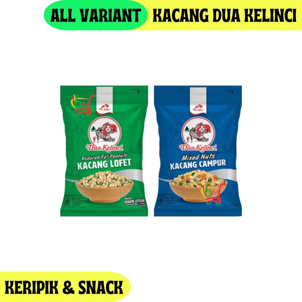 

Dua Kelinci Kacang Campur dan Rendah Lemak All Variant