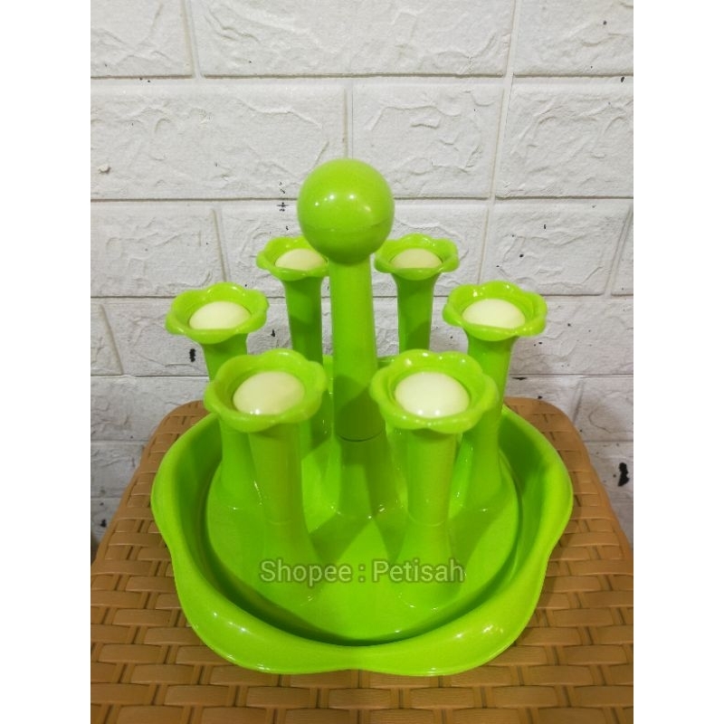 Rak Gelas Plastik / Cup Holder / Glass Stand / Rak Gelas / Tempat Gelas / Tatakan Gelas / Tatakan Ca