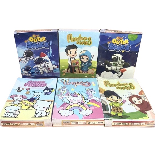 

KODE HBQQF 1 Pack Buku Tulis ESELON 38 LEMBAR 1 Buku