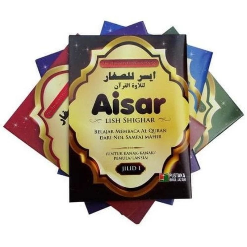 Aisar Lish SHIGHAR Jilid 1-5 Belajaran Membaca Al Quran Dari Nol