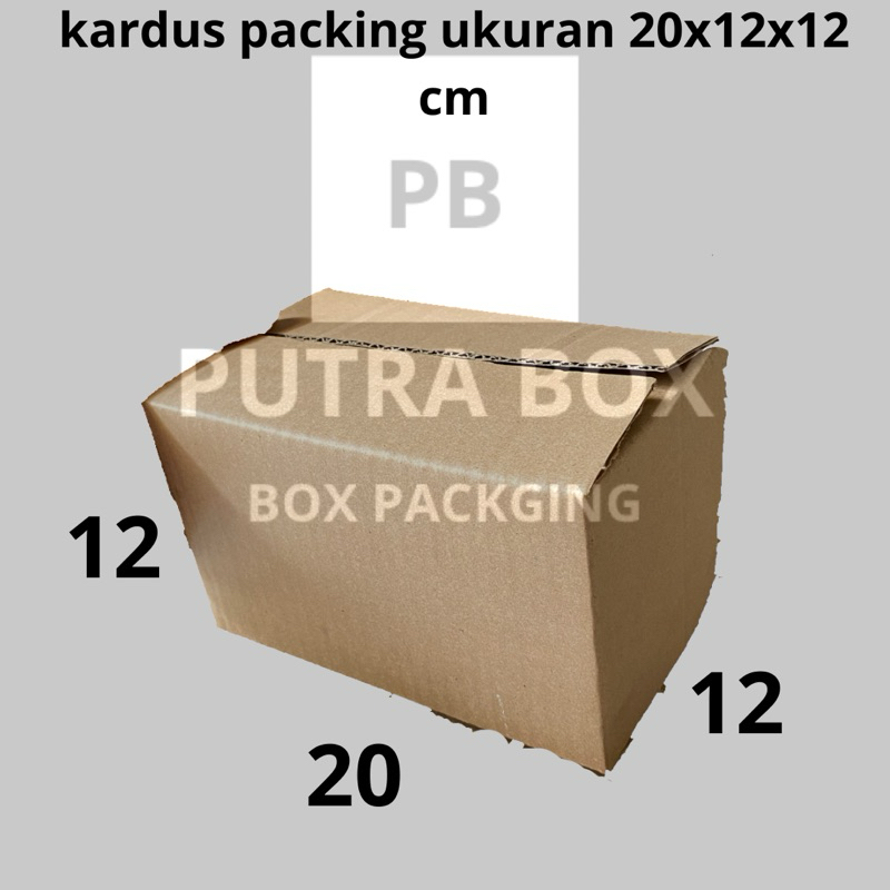 

Kardus packing ukuran 20x12x12