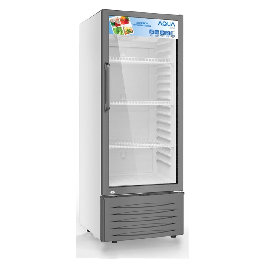showcase minuman AQUA AQB181 AQB 181 low watt kulkas minum