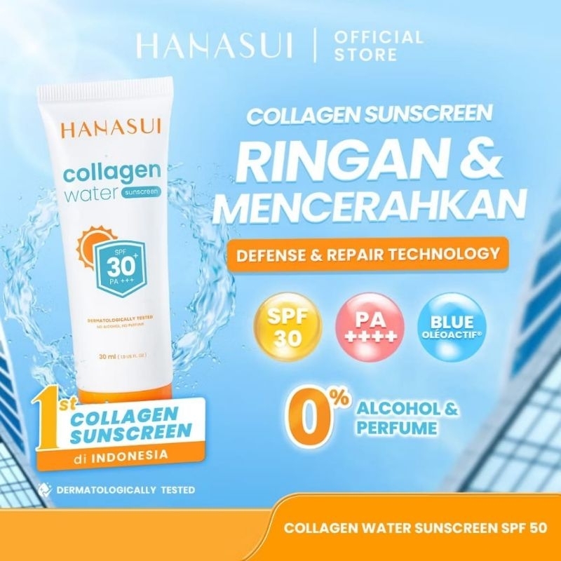 Sunscreen hanasui spf 30
