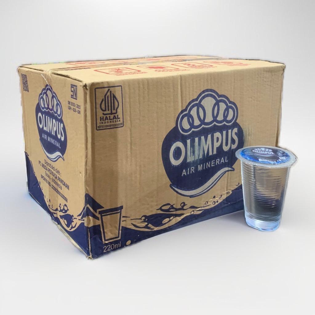 

Air Mineral Olympus Gelas 220 ml / Dus isi 48 Gelas