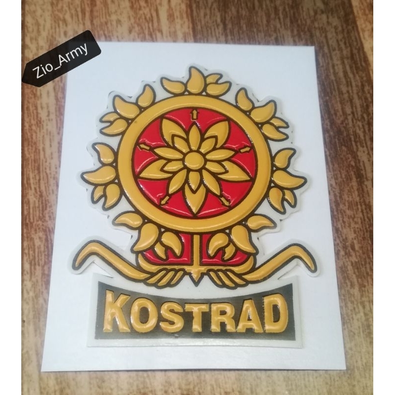 

Stiker Embos Kostrad Bunga