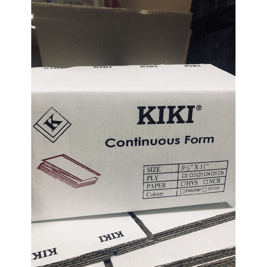 

KODE 86jk KERTAS KOMPUTER Continuous Form 9 12 x 112 2 ply Kiki K2 PRS