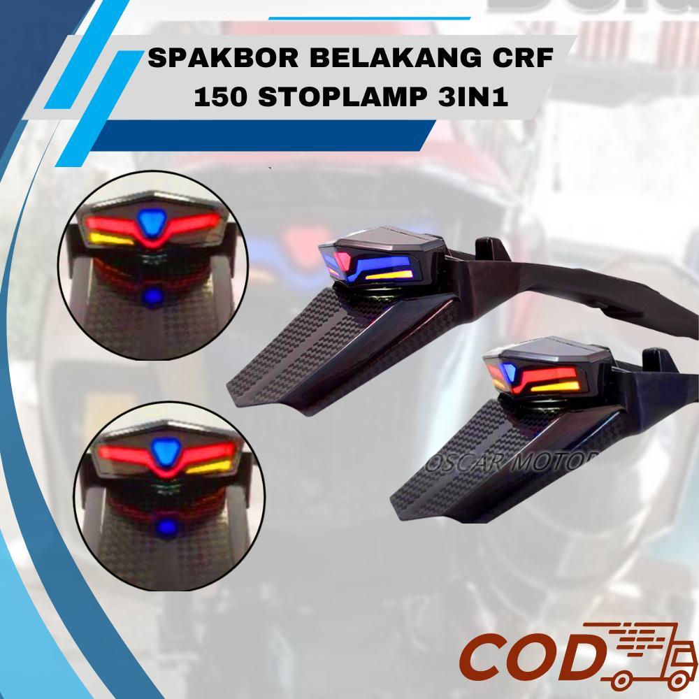 STOP LAMP 3IN1 CRF/SPAKBOR BELAKANG CRF PLUS LAMPU/LAMPU STOP CRF LED/BUNTUT PLUS LAMPU CRF