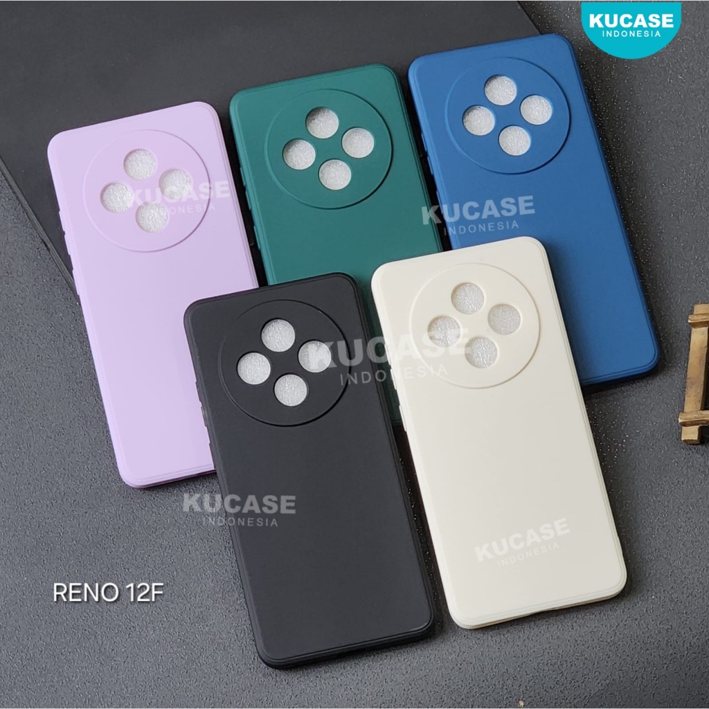 Oppo Reno 4F Oppo Reno 5F Oppo Reno 6 4G Oppo Reno 6 5G Oppo Reno 12F Softcase Macaron Square Polos 